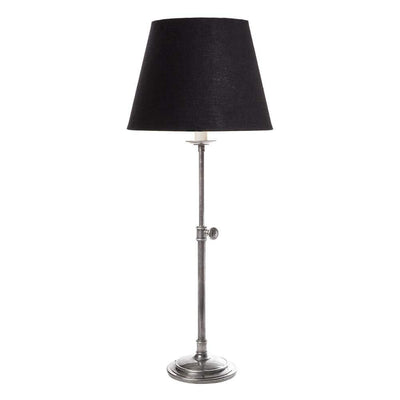 Davenport Table Lamp Base Ant.Silver - House of Isabella AU