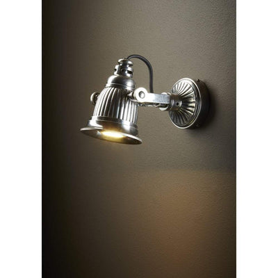 Caledonia Wall Lamp Silver - House of Isabella AU
