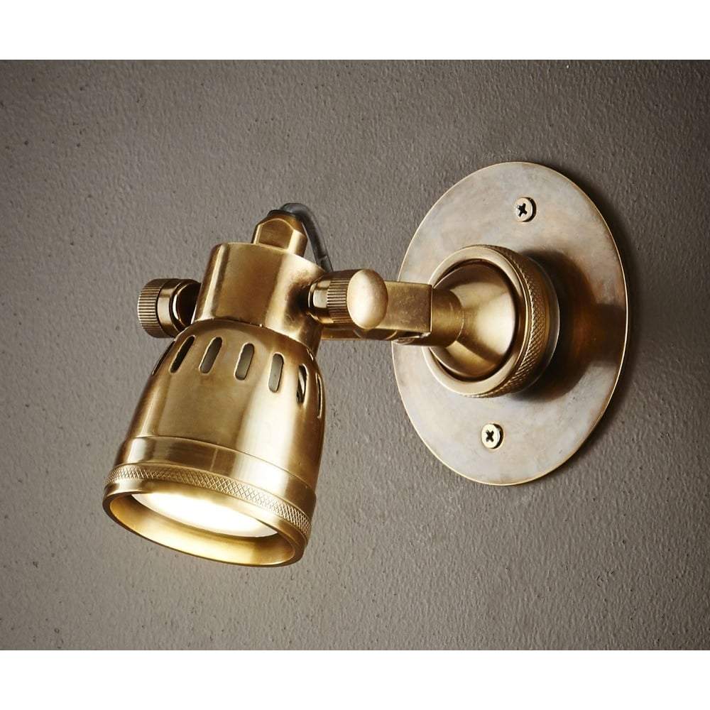 Seattle Short Arm Wall Light Brass - House of Isabella AU