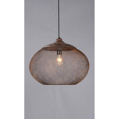 Carlo Large Hanging Lamp in Rustic - House of Isabella AU