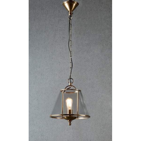 Cotton Tree hanging lamp in ant brass - House of Isabella AU