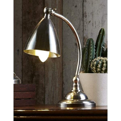 Brentwood Table Lamp Antique Silver - House of Isabella AU