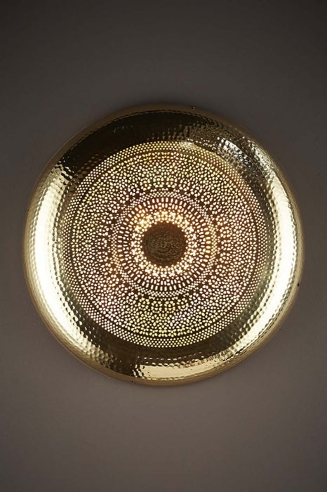 Moroccan Wall Lamp Brass - House of Isabella AU