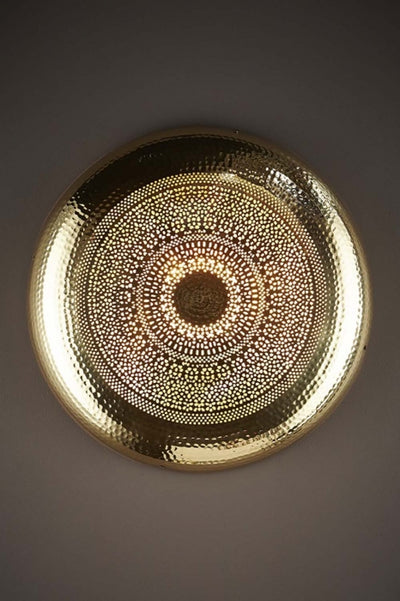 Moroccan Wall Lamp Brass - House of Isabella AU