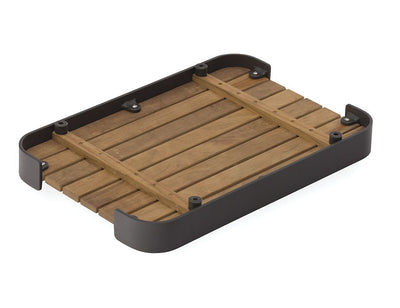Fino Outdoor Tray Rectangle Charcoal