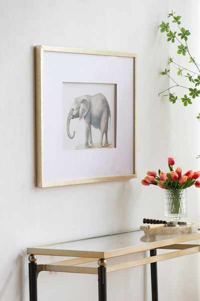 Set of 2 Elephant Framed Prints