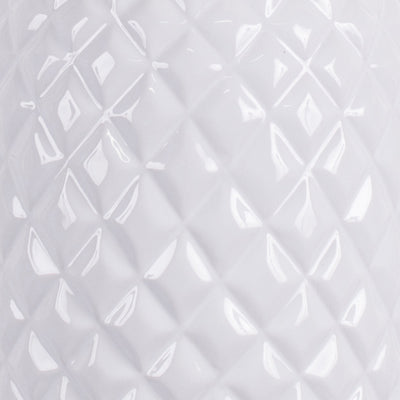 Island White Table Lamp gloss ceramic
