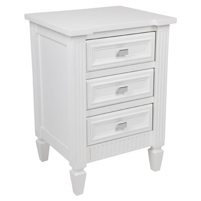 Merci Bedside Table - Small White