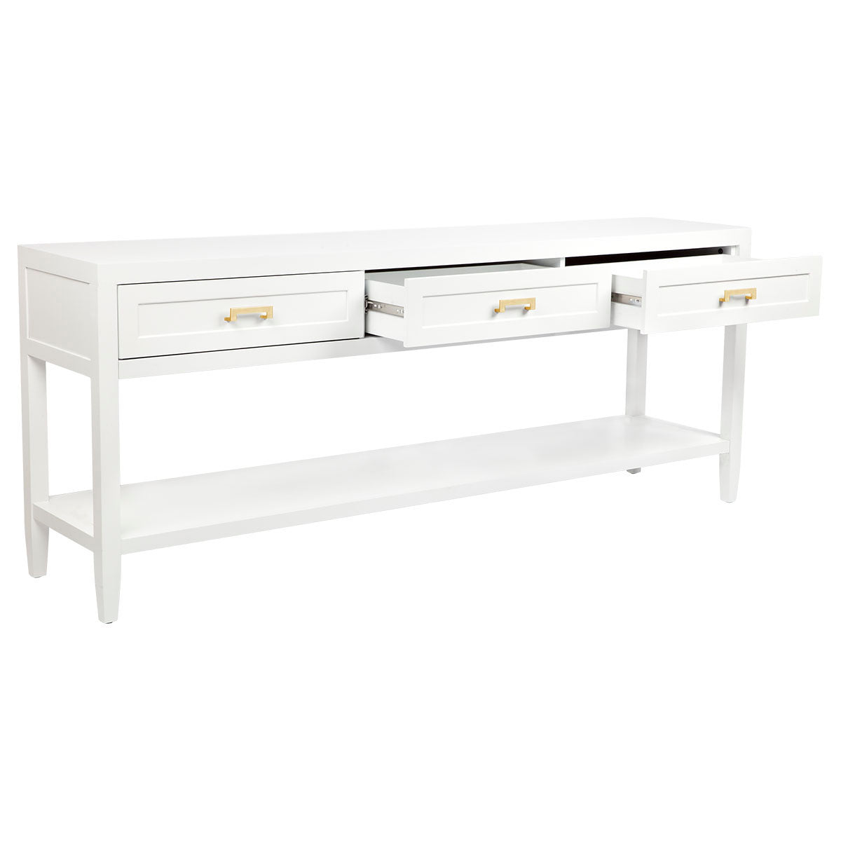 Soloman Console Table - Large White