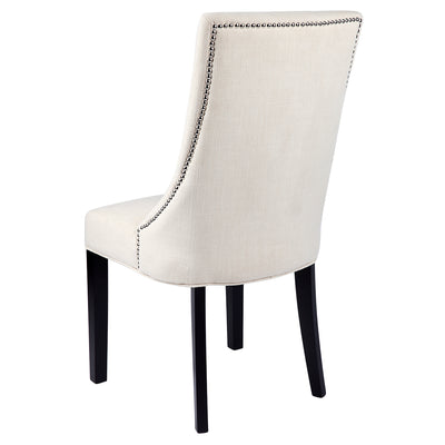 London Dining Chair Set of 2  - Natural Linen