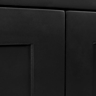 Soloman Console Table - Large Black