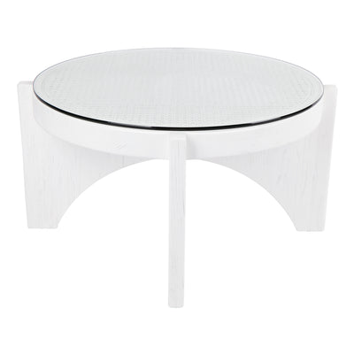 Oasis Rattan Coffee Table - Medium White