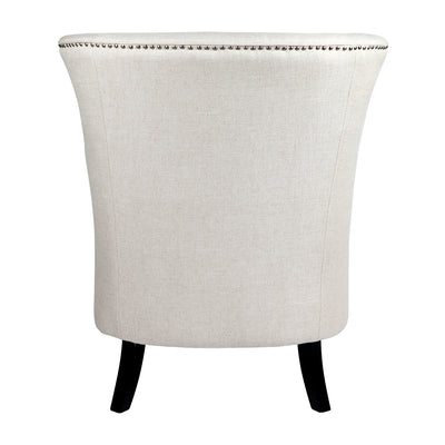 Kristian Wing Back Arm Chair - Natural Linen