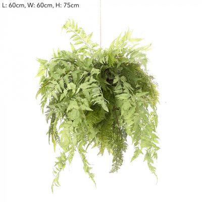 Artificial Fern Hanging - House of Isabella AU