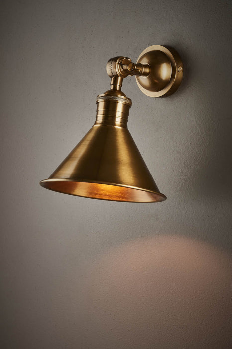 Ventura Wall Lamp Antique Brass - House of Isabella AU