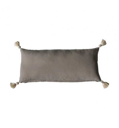 Curnock Tassel Cushion Grey