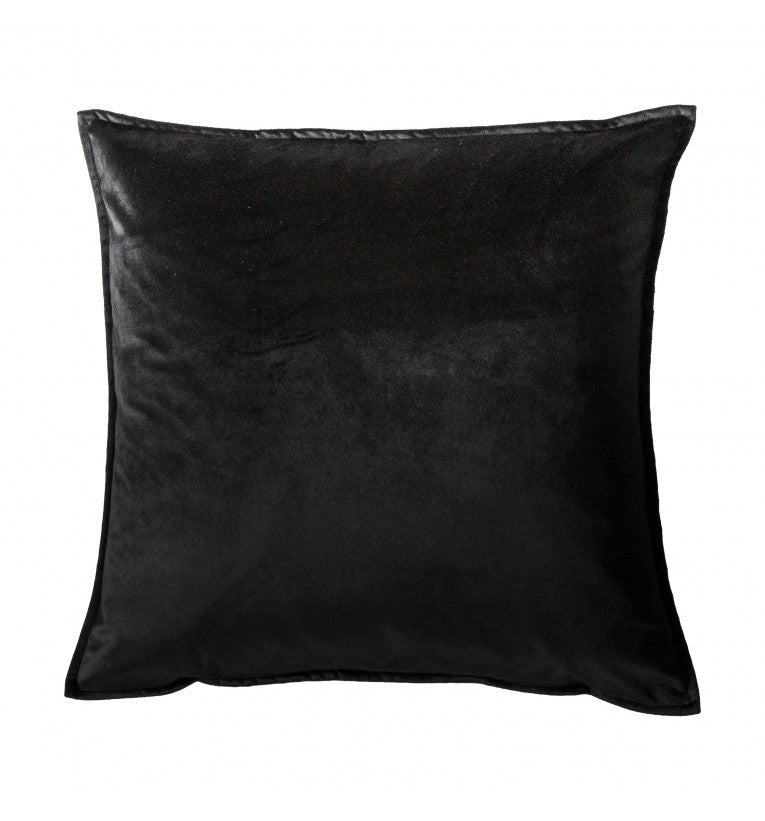 Fairbairn Velvet Oxford Cushion Black
