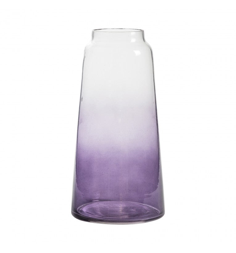 Cut, Conical Vase Lilac