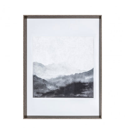 Etty Valley Abstract Print Framed Art