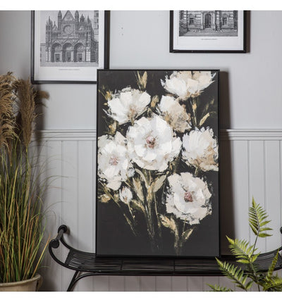 Luffman Peonies Framed Canvas