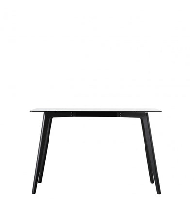 Marlborough Rectangle Dining Table Black 1200x800x750mm
