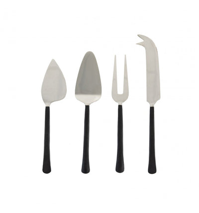 Monthope Cheese Knife Set x4 Black