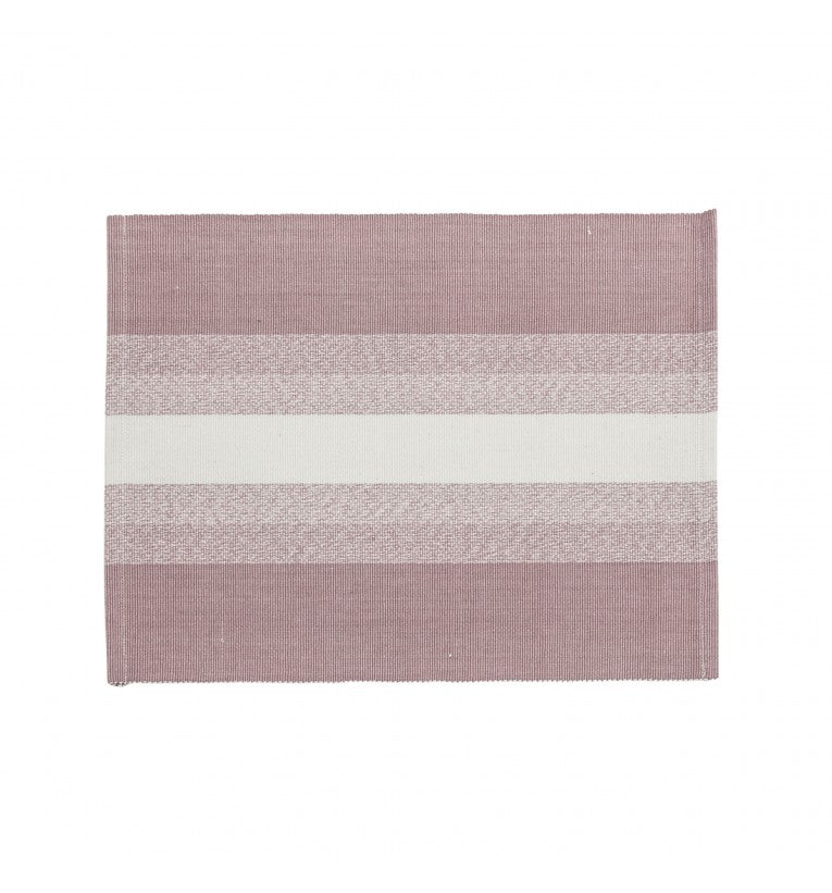 Spears Ribbed Placemat Blush (4pk)