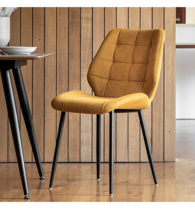 Manford Dining Chair Saffron (2pk)