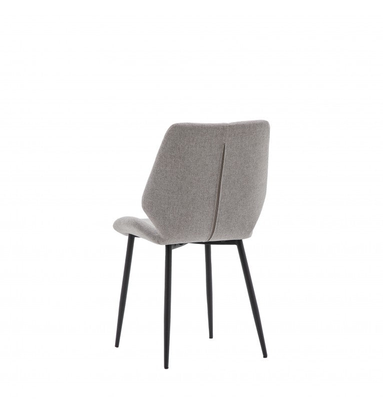Manford Dining Chair Light Grey (2pk)