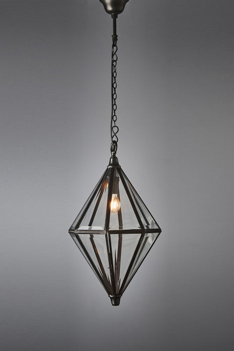 Clifftop hanging lamp in bronze - House of Isabella AU
