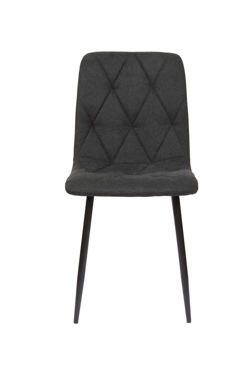 Kyle Dining Chair Charcoal Set of 2