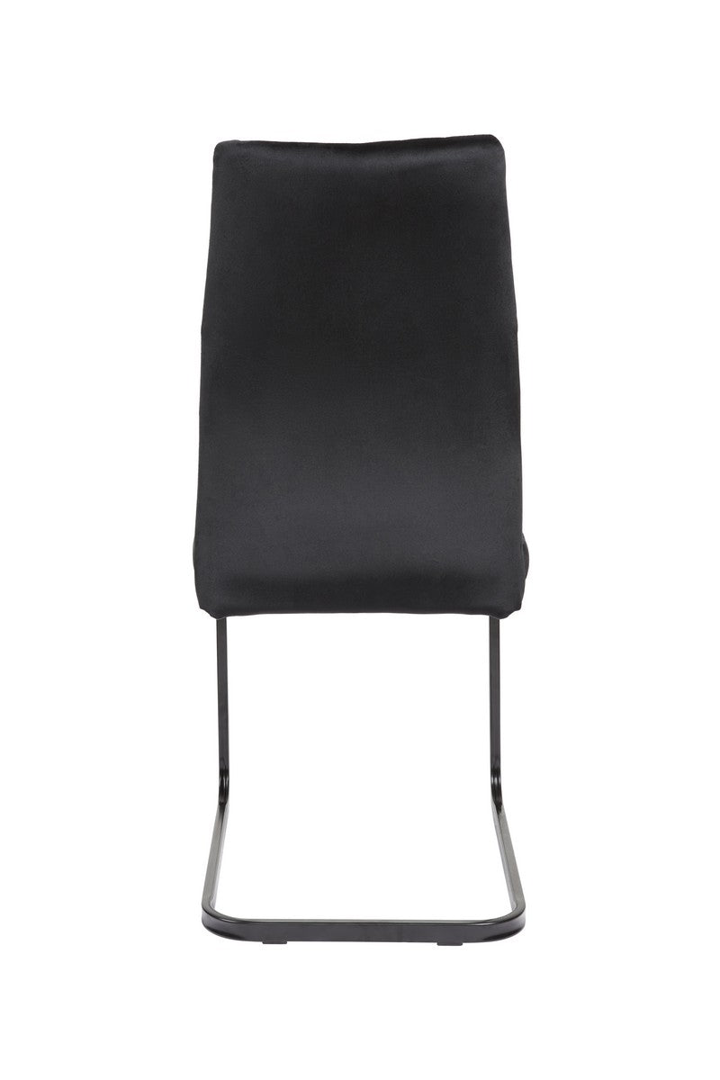 Louise Dining Chair Black Set of 2