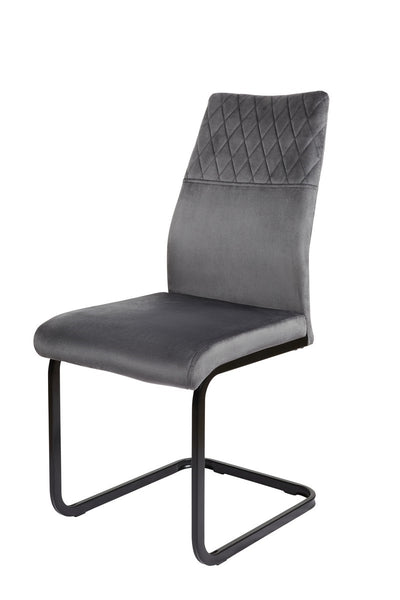 Louise Dining Chair Grey Set of 2