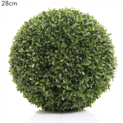 Artificial Boxwood Ball 28cm Green - House of Isabella AU