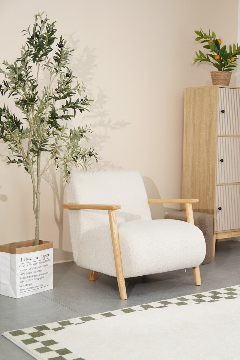 Lola Occasional Chair - Ivory