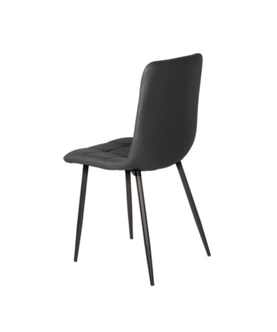 Madi Dining Chair Charcoal Set of 2