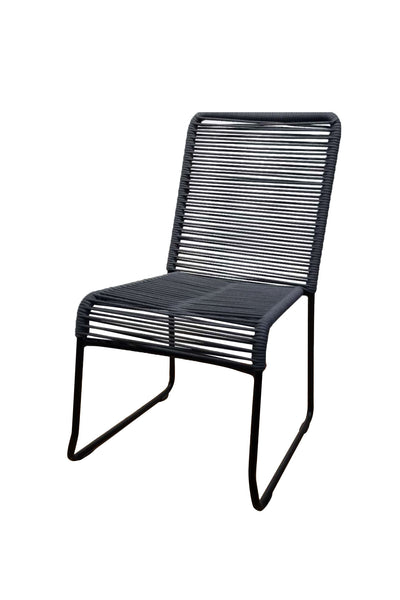 Mia Outdoor Chair Charcoal Set of 4