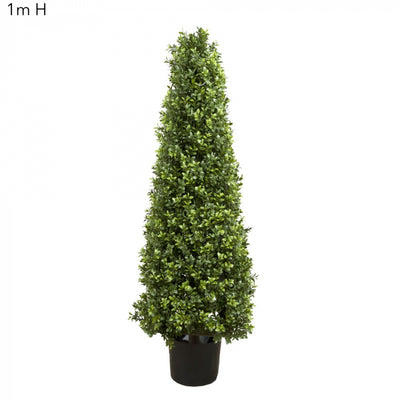 Artificial Boxwood Pyramid Tree 1m - House of Isabella AU