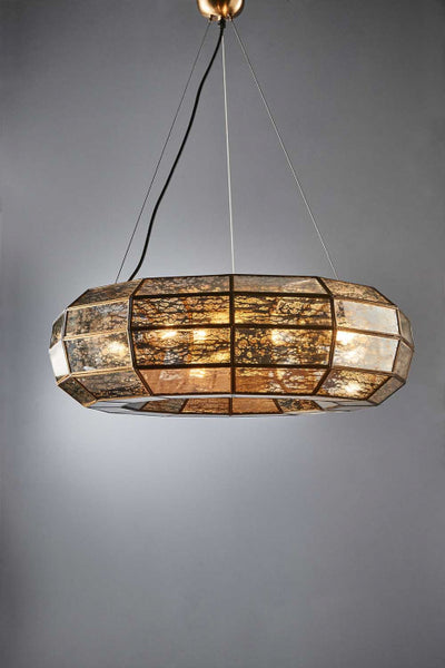 Victoria small hanging lamp in brass - House of Isabella AU
