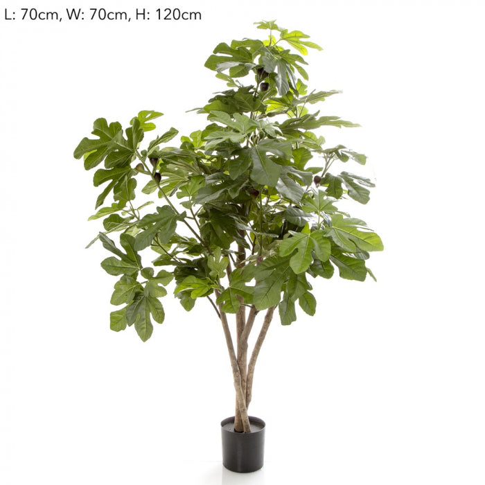 Artificial 70cm Fig Tree w/158 Lvs 44 Fruits - House of Isabella AU