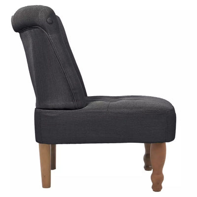 vidaXL French Chairs 2 pcs Grey Fabric - House of Isabella AU