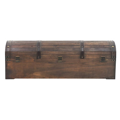 Storage Chest Solid Wood Vintage Style 120x30x40 cm