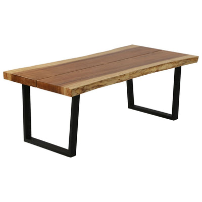 vidaXL Coffee Table Solid Suar Wood 102x56x41 cm - House of Isabella AU