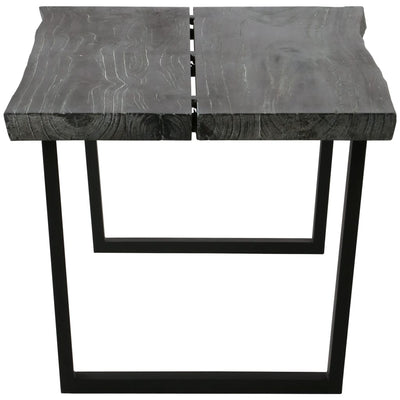 vidaXL Coffee Table Solid Mindi Wood 102x56x41 cm Grey - House of Isabella AU