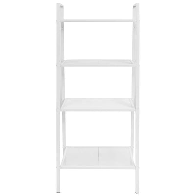 vidaXL Ladder Bookcase 4 Tiers Metal White - House of Isabella AU