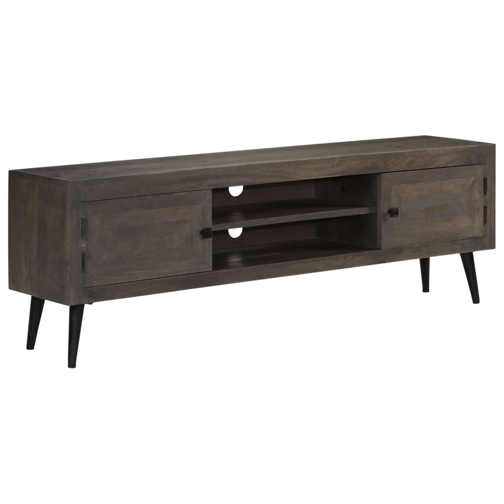 vidaXL TV Cabinet Solid Mango Wood 140x30x45 cm - House of Isabella AU