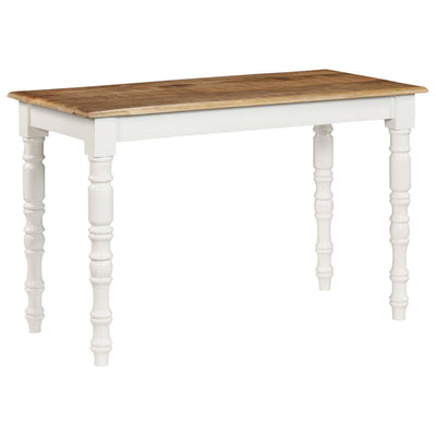 vidaXL Dining Table 120x60x76 cm Solid Mango Wood - House of Isabella AU