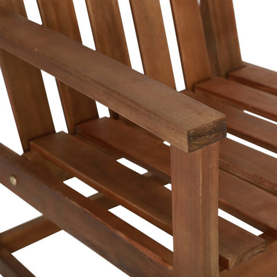 vidaXL Garden Sofa Chairs 2 pcs Solid Acacia Wood - House of Isabella AU