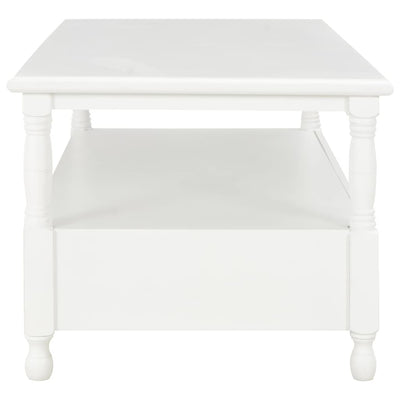 vidaXL Coffee Table White 100x55x45 cm Wood - House of Isabella AU