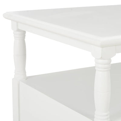 vidaXL Coffee Table White 100x55x45 cm Wood - House of Isabella AU